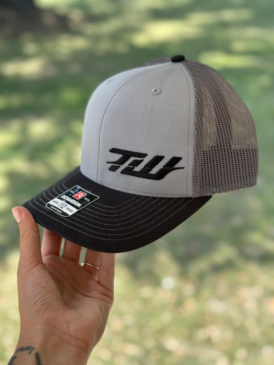 Heather Gray/Charcoal “TW” Hat