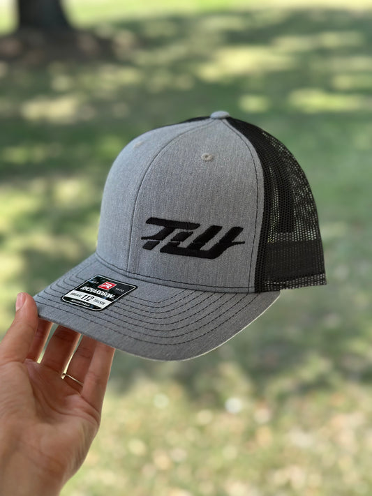 Charcoal/Black “TW” hat